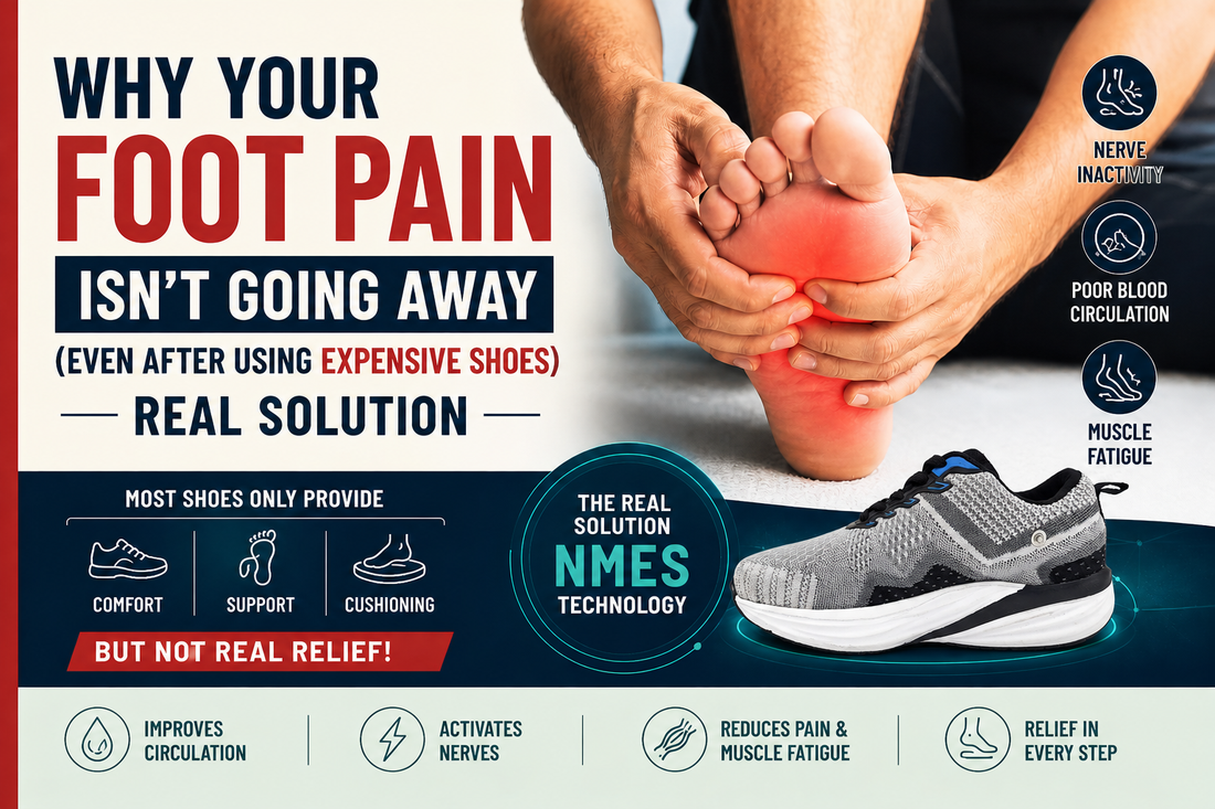 Why Your Foot Pain Isn’t Going Away (Even After Using Expensive Shoes) | Real Solution